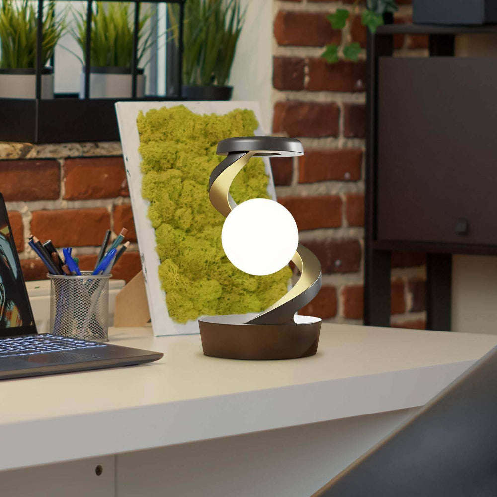 Wireless LED Table Lamp - Minimalist Portable Design with Warm Glow