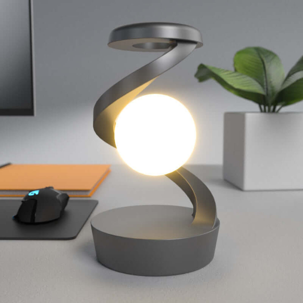 Wireless LED Table Lamp - Minimalist Portable Design with Warm Glow