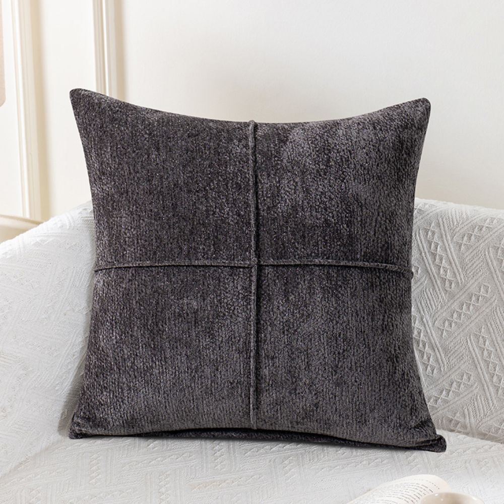 Soft Microfiber Serene Stitch Cushion Cover