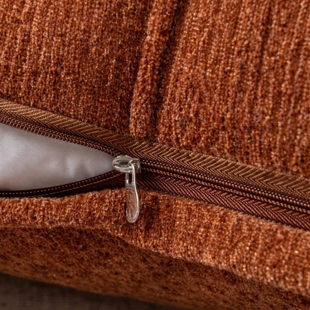 Soft Microfiber Serene Stitch Cushion Cover