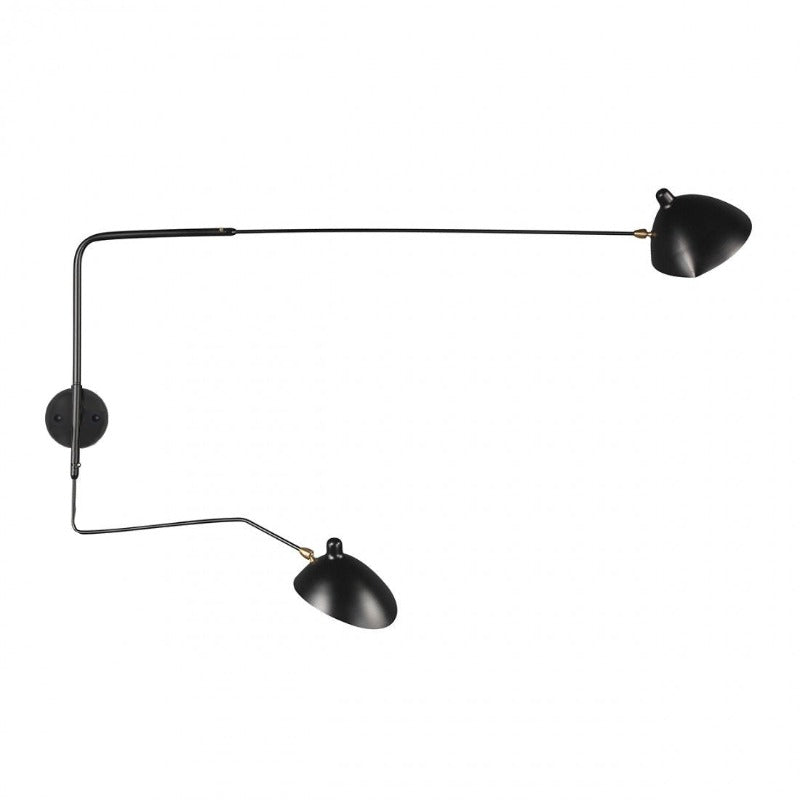 Modern Adjustable Wall Lamp with Rotating Shade