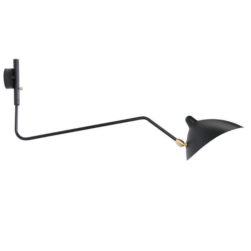 Modern Adjustable Wall Lamp with Rotating Shade