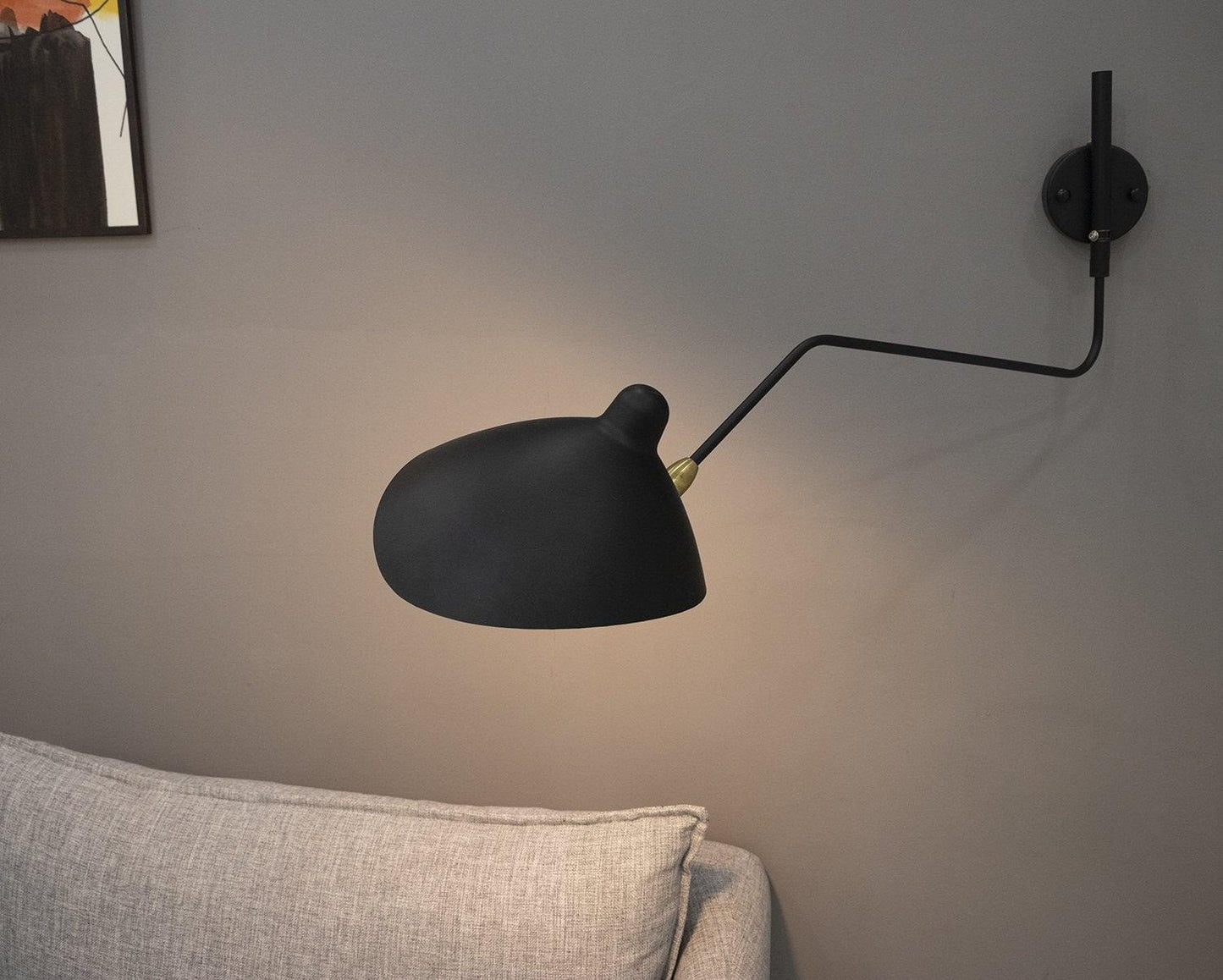 Modern Adjustable Wall Lamp with Rotating Shade