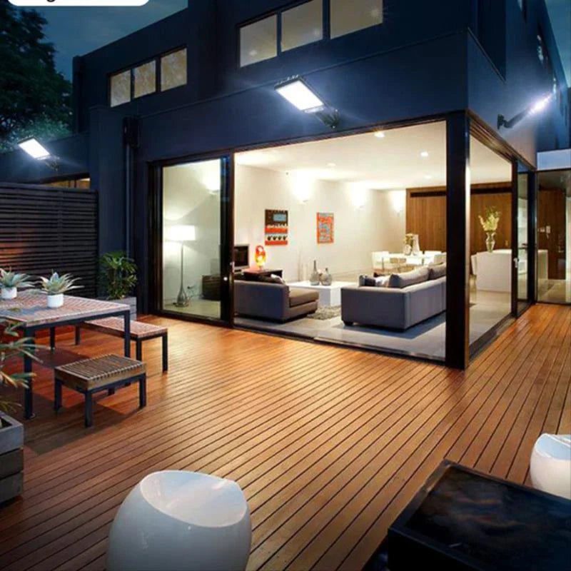 Solar LED Motion Sensor Wall Light for Outdoor Garden and Street Use