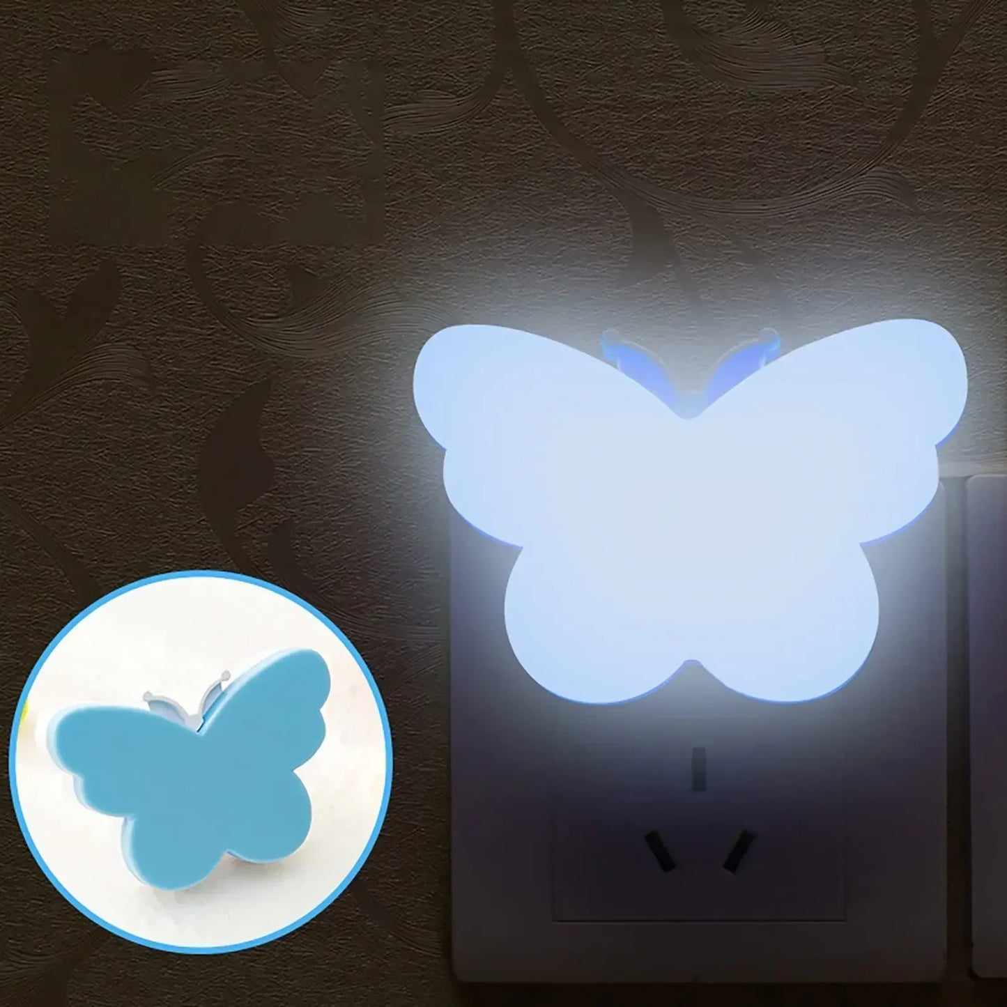 Automatic LED Night Light with Dusk Sensor - Warm White Comfort Light