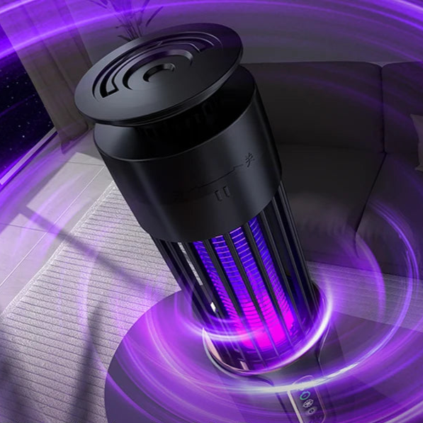 USB Rechargeable Chemical-Free Mosquito Lamp with Night Light