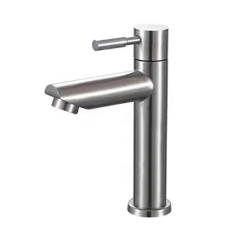 Stainless Steel Single Lever Sink Faucet with Eco-Friendly Design
