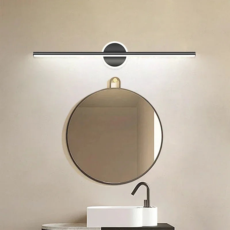Modern LED Wall Lamp - Elegant Minimalist Design for Bathroom and Bedroom