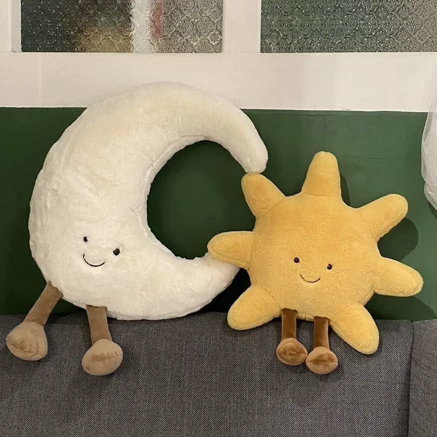 Moonbeam and Starshine Plush Cushions Set