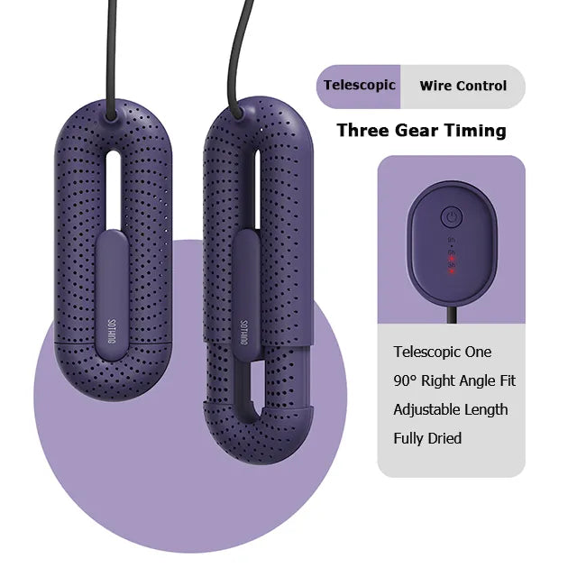 Portable Electric Shoe Dryer with Sterilization Function