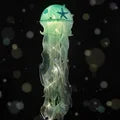 Jellyfish-Shaped LED Night Light with Adjustable Brightness