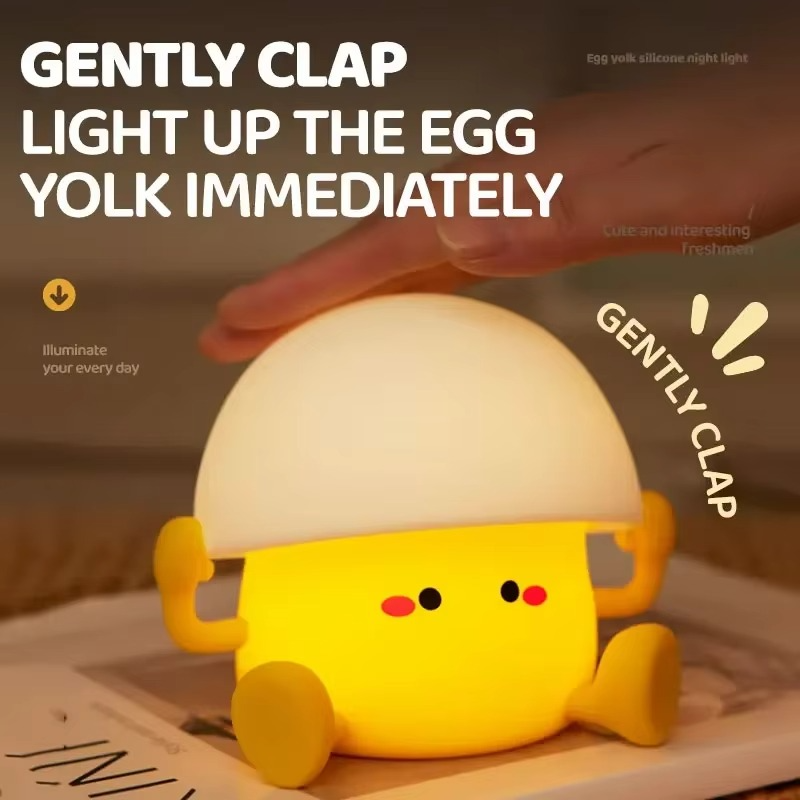 Mushroom LED Night Light with USB Charging