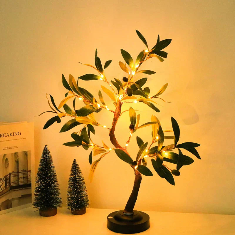 Tree Lamp with Removable Base and Soft Illumination
