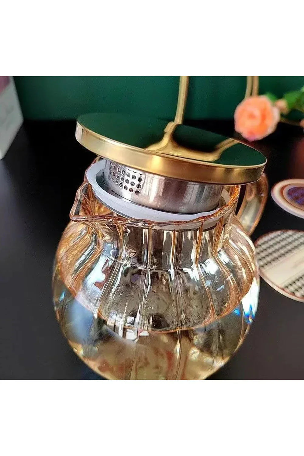 Glass Teapot Infuser Set 1.2L