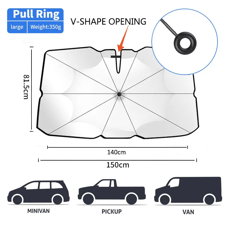 Foldable UV Protection Car Windshield Sunshade
