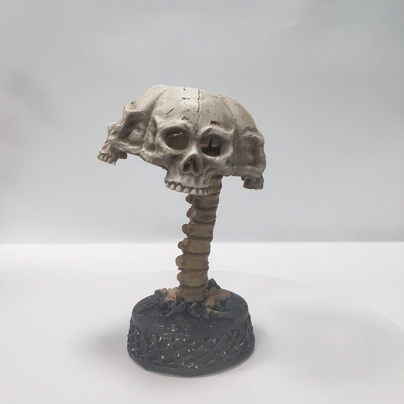 Skeleton Skull Table Lamp with Shadow Projection