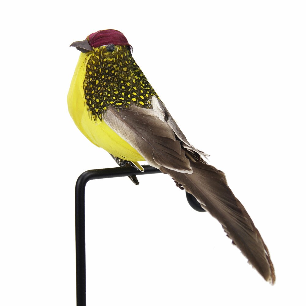 Realistic Feathered Bird Outdoor Decoration