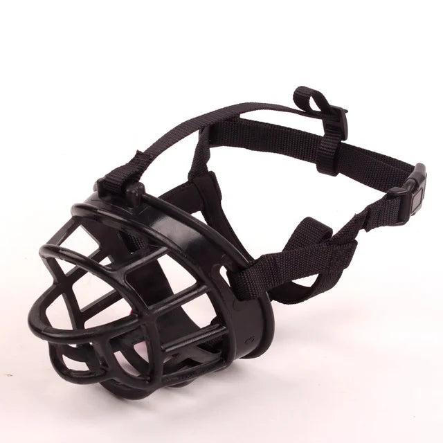 Adjustable Silicone Dog Muzzle for Anti-Biting and Barking Control