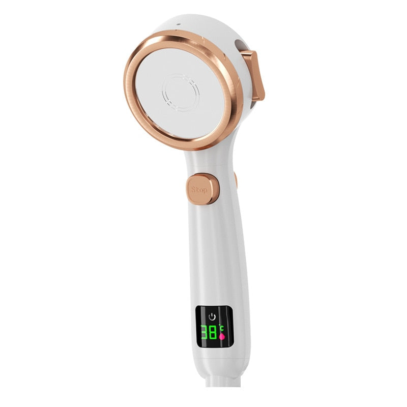 Shower Head with Built-in Temperature Display and Eco-Friendly Features