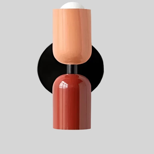 Modern Dual-Light Creamy Glow Wall Lamp