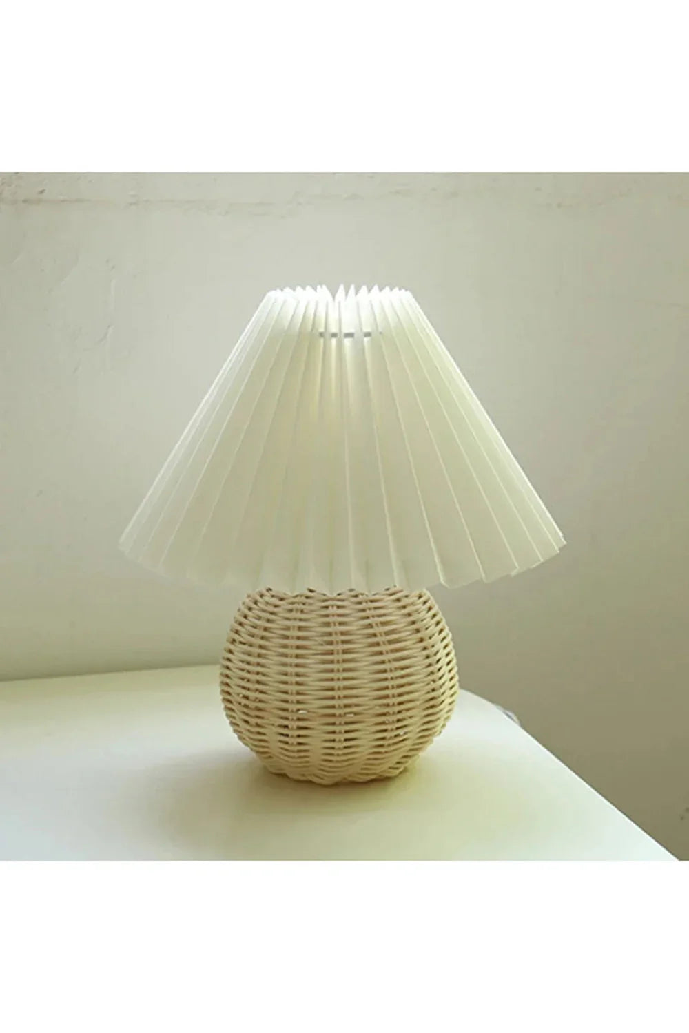Vintage Ceramic Folding Table Lamp