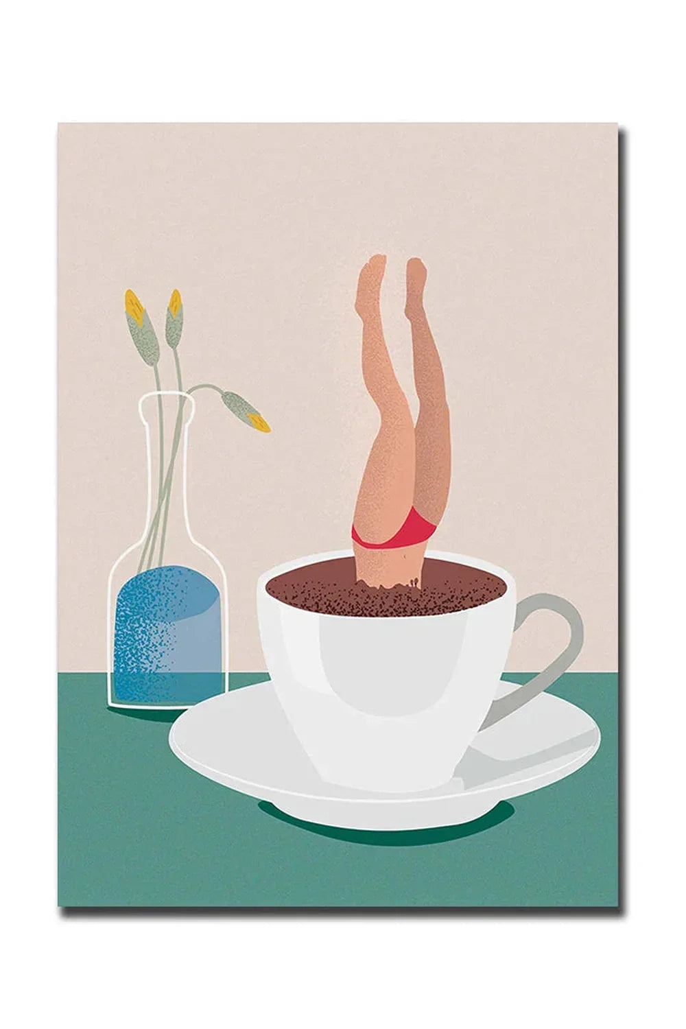 Good Morning Coffee Canvas Wall Art