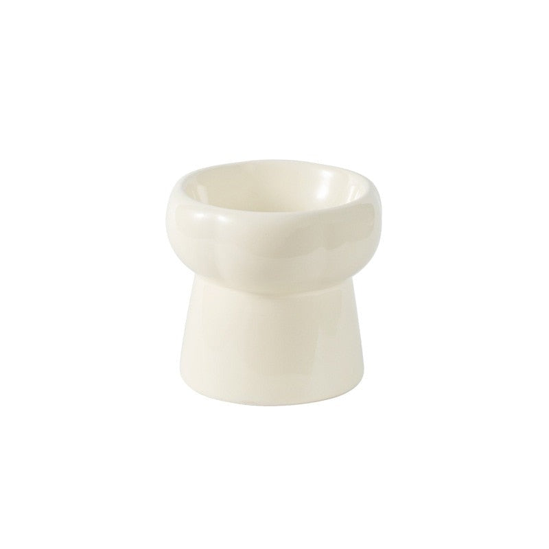 Ceramic Elevated Cat Bowls for Comfortable Feeding