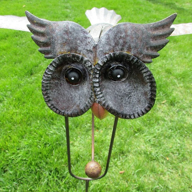Metal Eagle Wing Wind Spinner