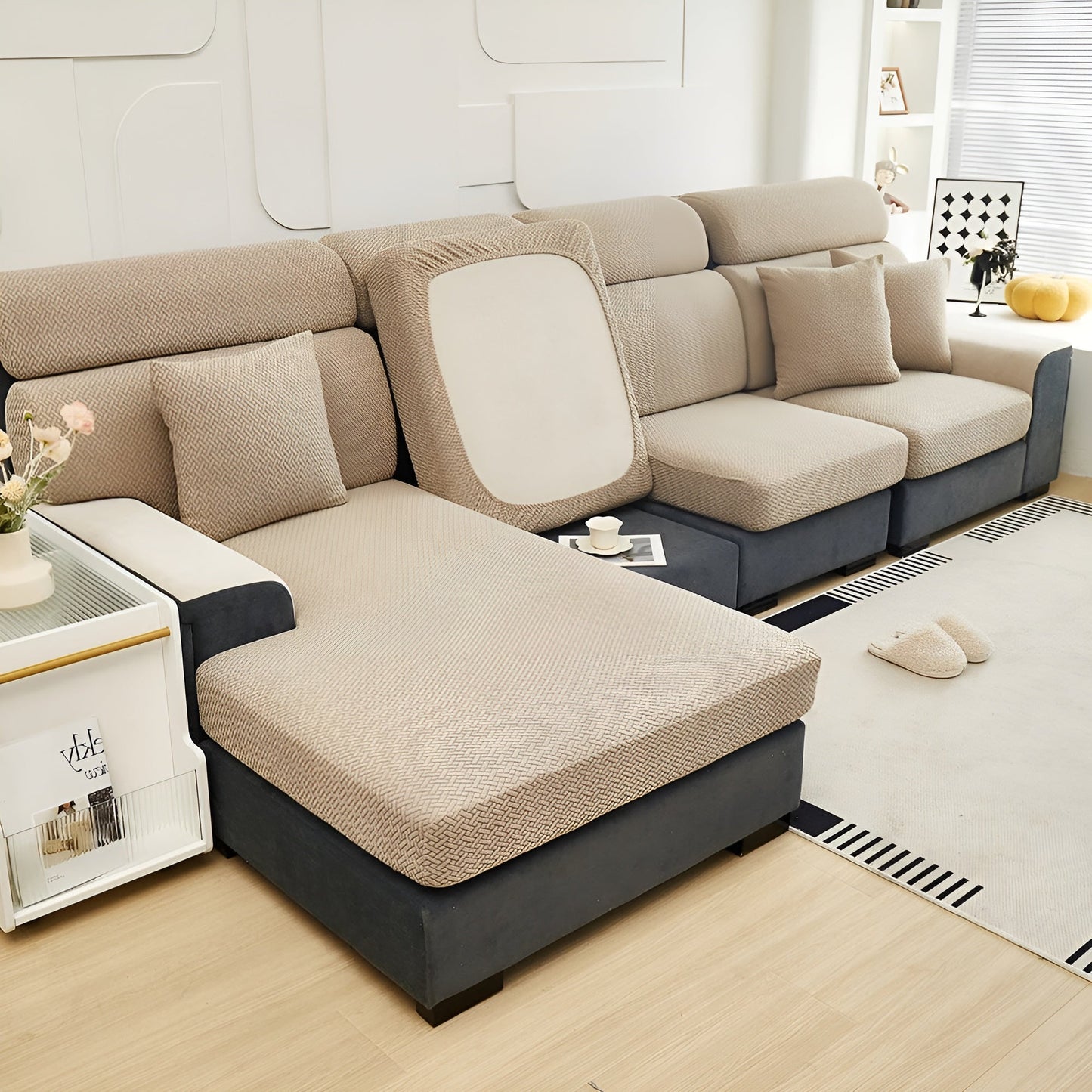 Water-Repellent Stretch Sofa Cover for All-Around Protection