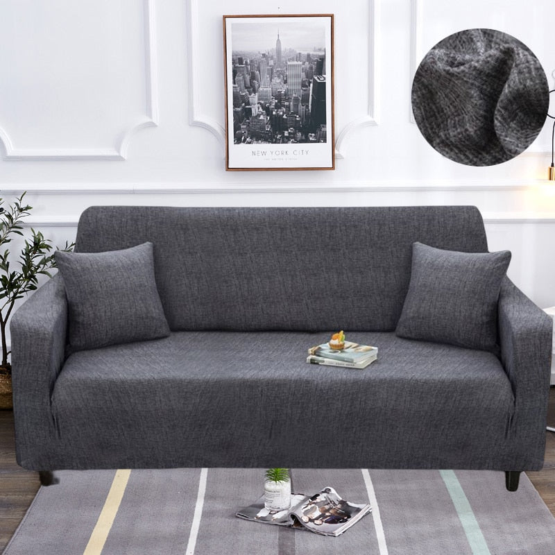 Modern Non-Slip Colorful Elastic Sofa Cover 35-118 Inch