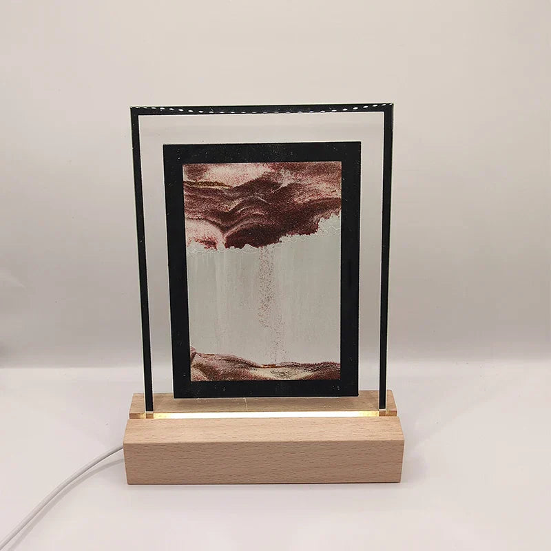 Sand Art LED Quicksand Table Lamp with Night Light