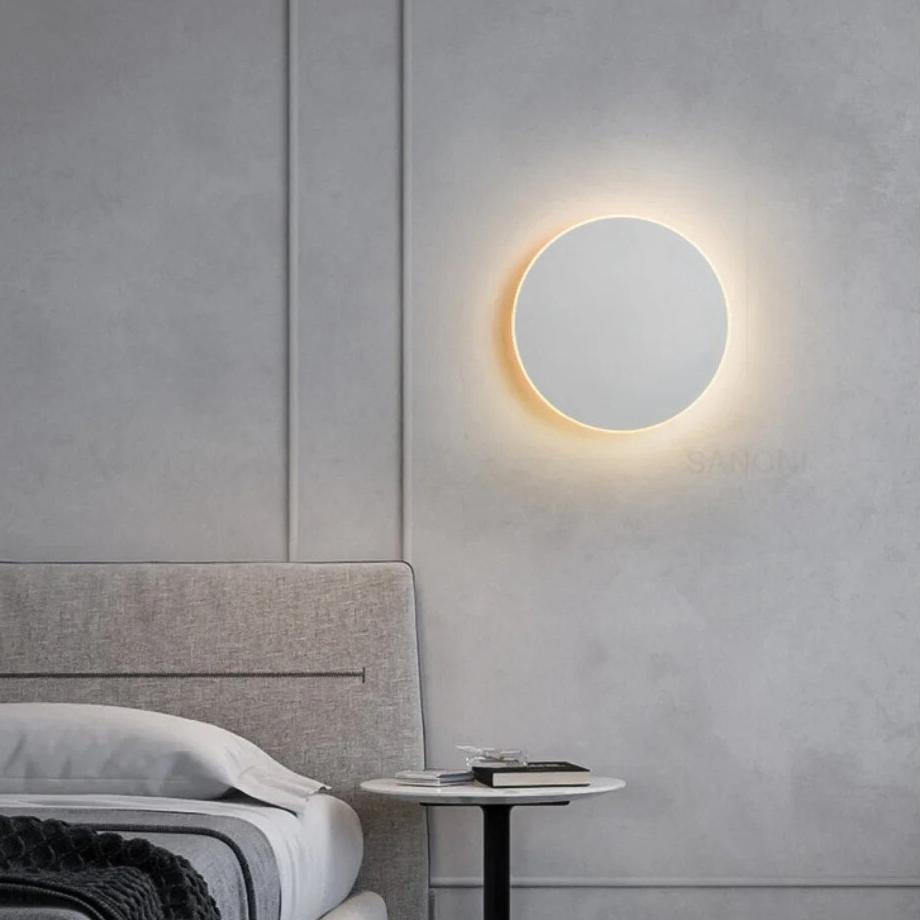 Round LED Touch Wall Light - Sleeksphere Modern Design