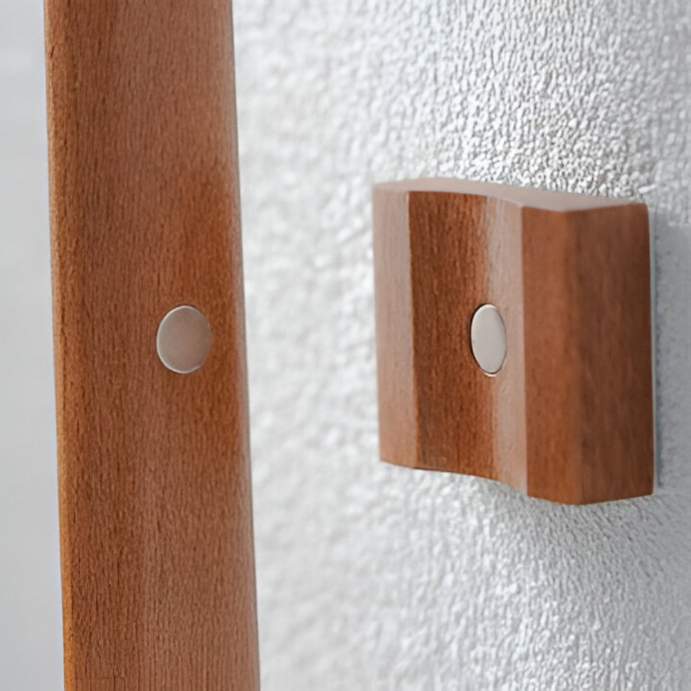 Magnetic Wall Mounted Beech Wood Shoe Horn