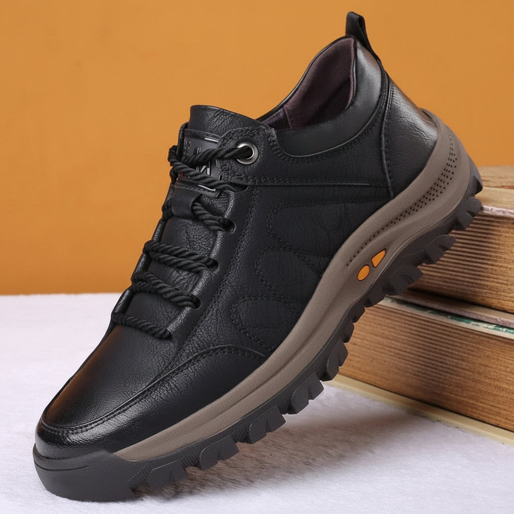 Men's Waterproof Orthopedic Walking Shoes with Arch Support