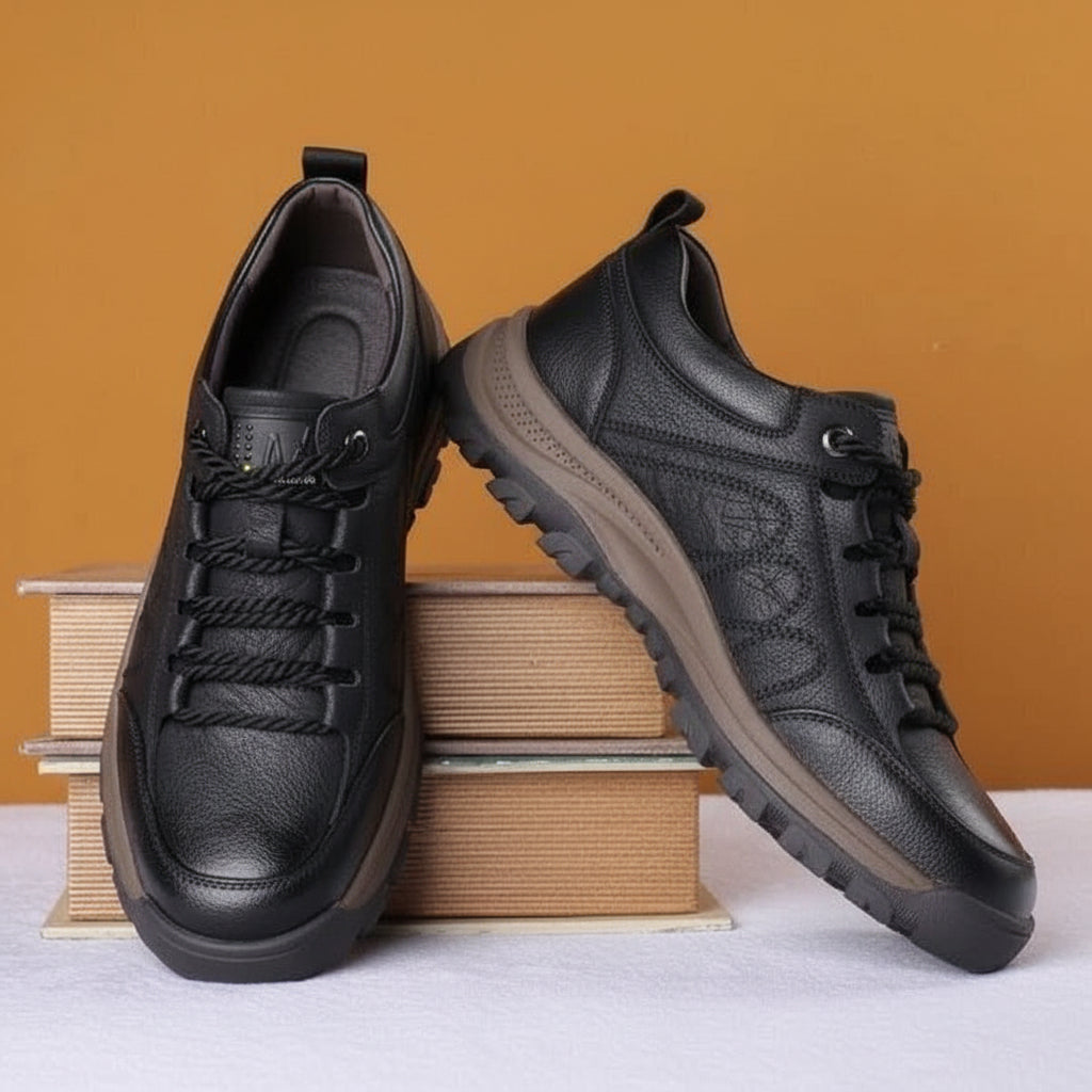 Men's Waterproof Orthopedic Walking Shoes with Arch Support