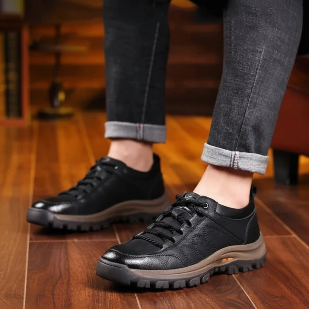 Men's Waterproof Orthopedic Walking Shoes with Arch Support