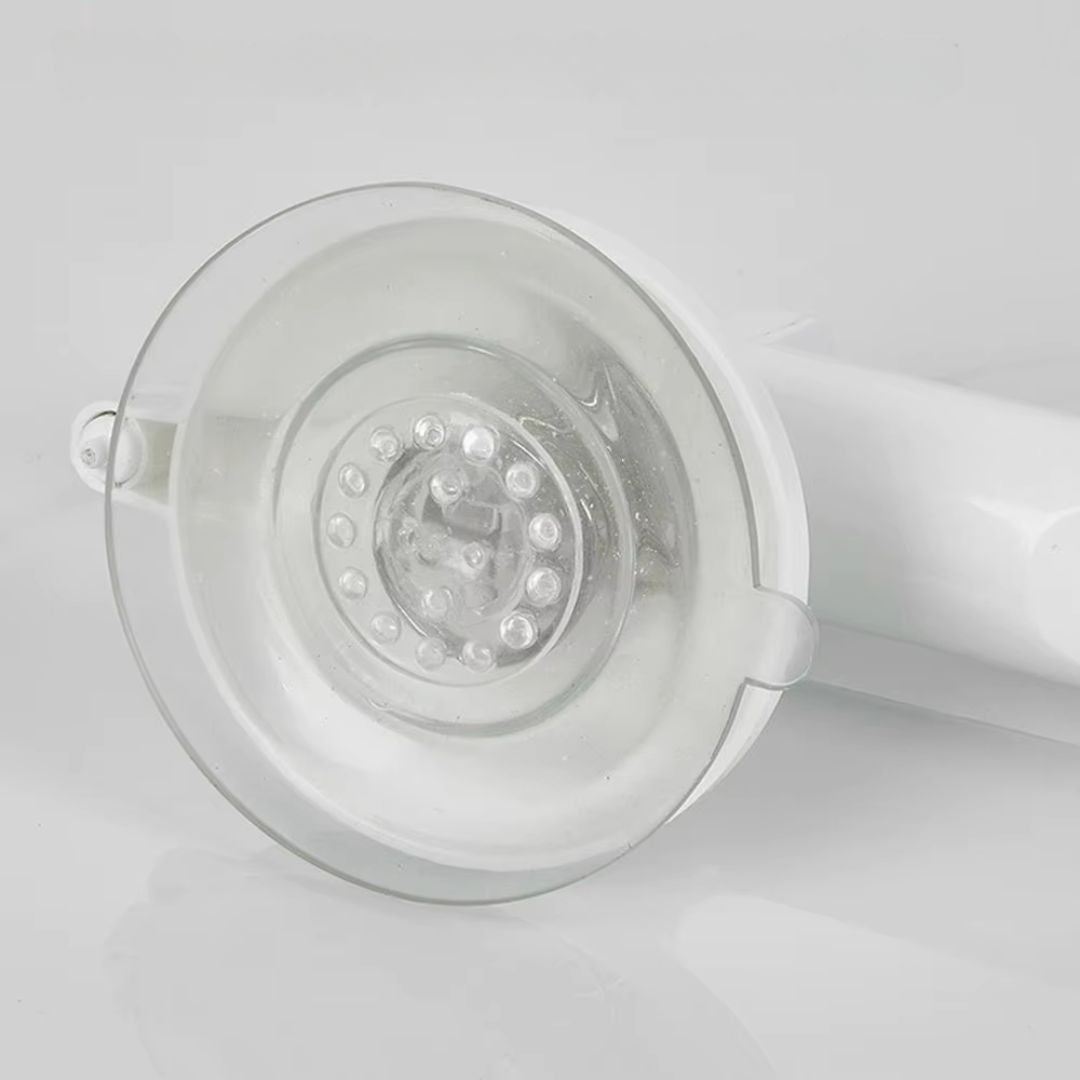 Drill-Free Shower Handle Grab Bar with Safety Lock