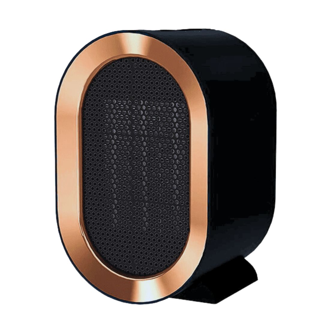 Portable Ceramic Space Heater with Antimicrobial Filter and Safety Features