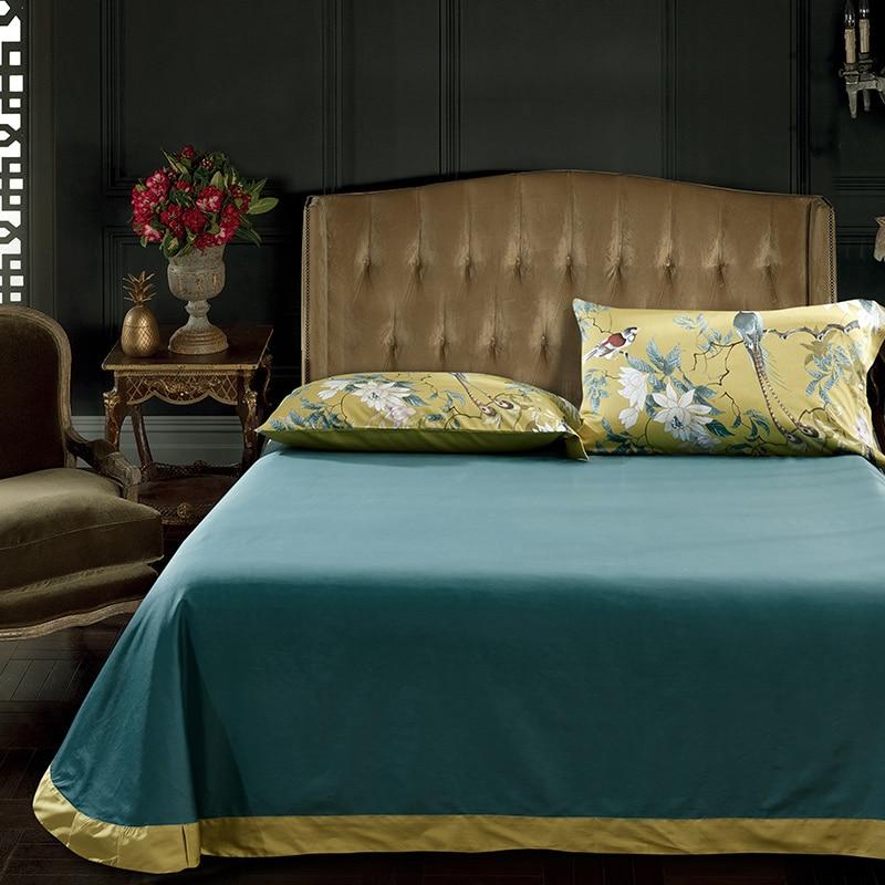 Soft Egyptian Cotton Pillowcase Set in Gentle Yellow