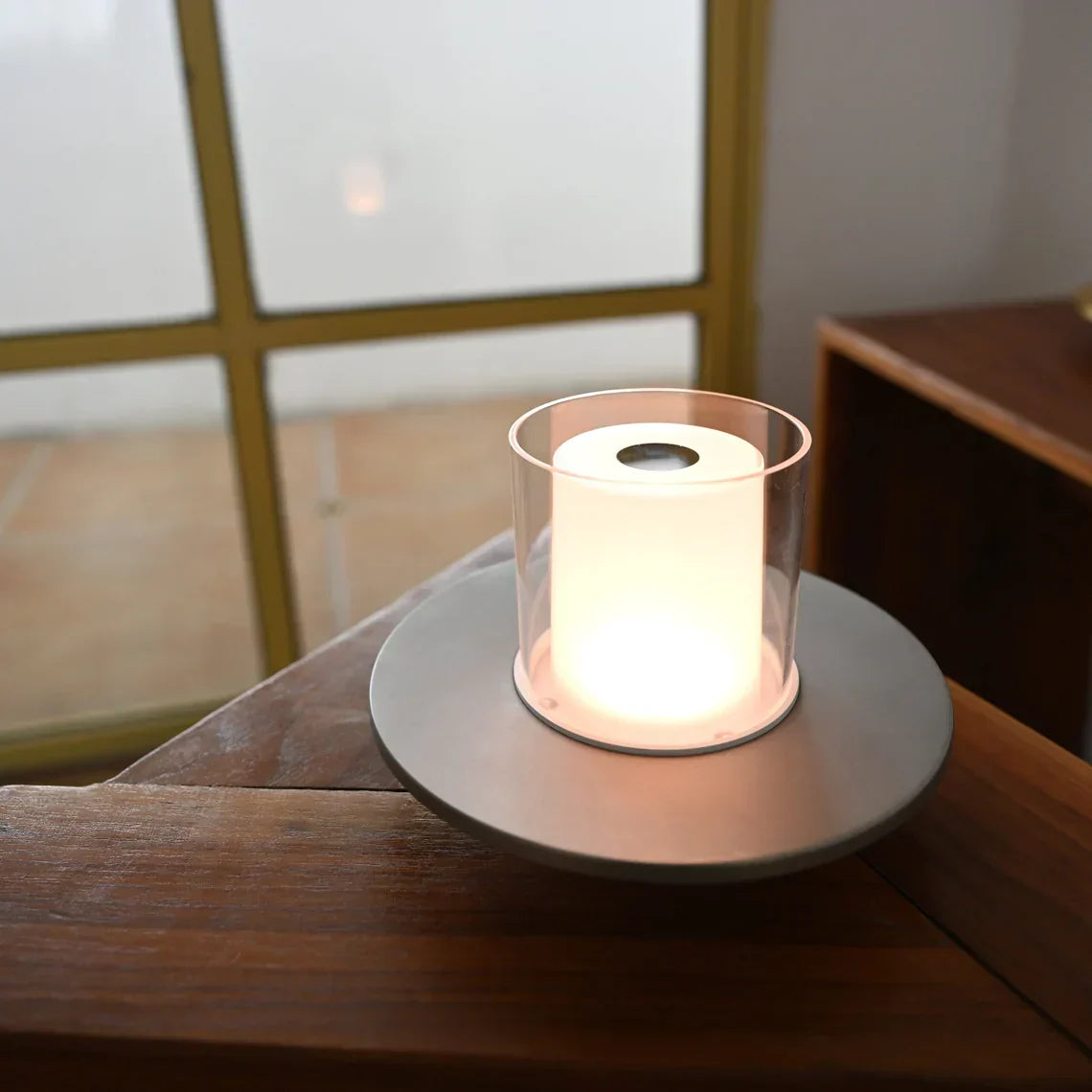 Rechargeable Touch Control Table Lamp with Adjustable Brightness