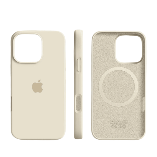 Magnetic Silicone iPhone Case with Soft-Touch Texture