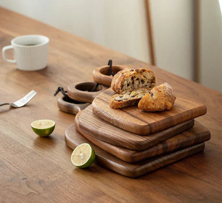Walnut Cutting Board - Dual-Sided Chopping & Serving Board