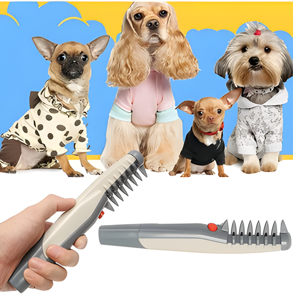 Gentle Pet Grooming Trimmer for Tangles and Mats