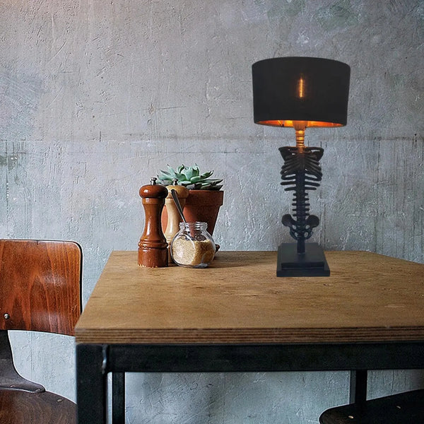 Skeleton Table Lamp with Soft Warm Glow