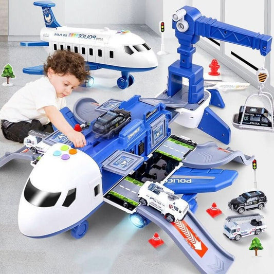 Adventure Air Play Set with Airplane and Vehicles for Kids