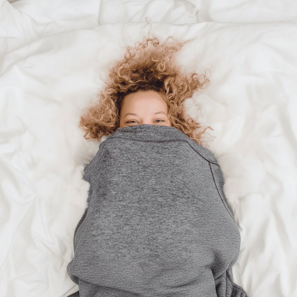 Adult Swaddle Blanket with Gentle Compression for Deep Relaxation