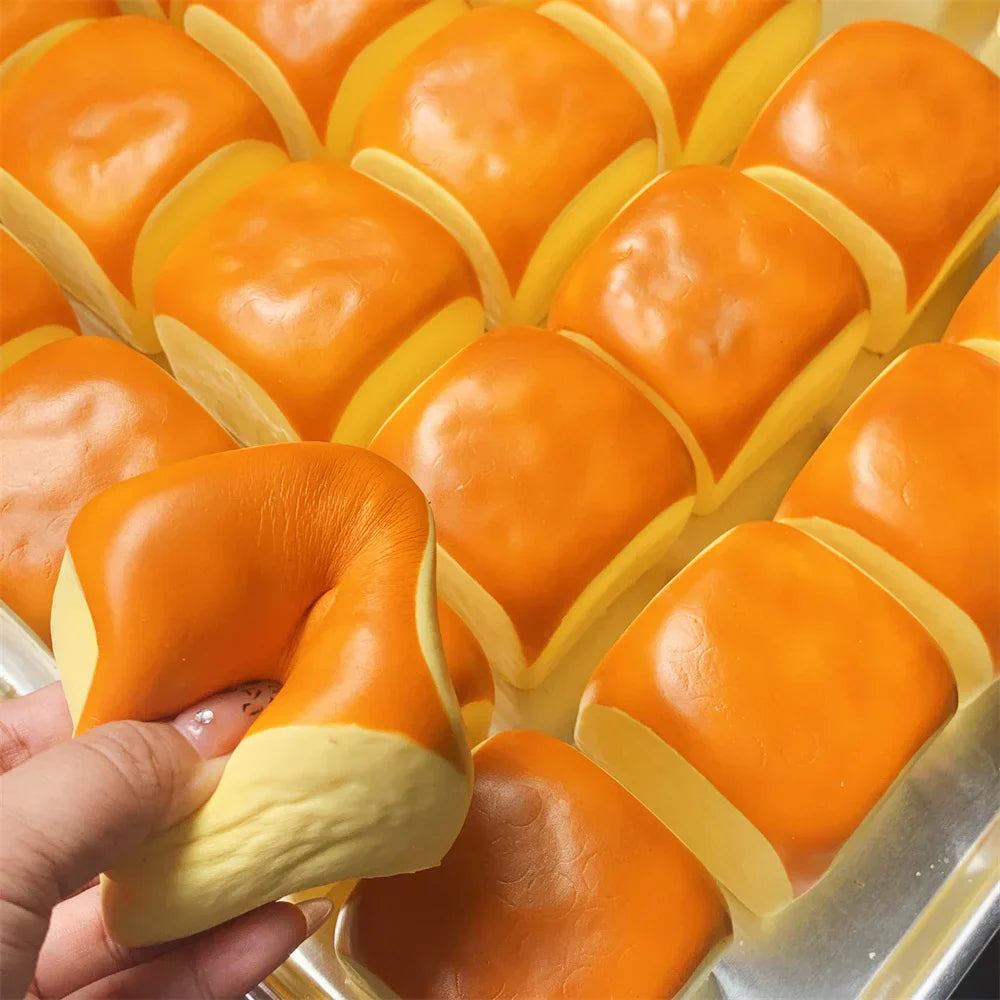 Slow-Rebound Squishy Bread Roll Toy