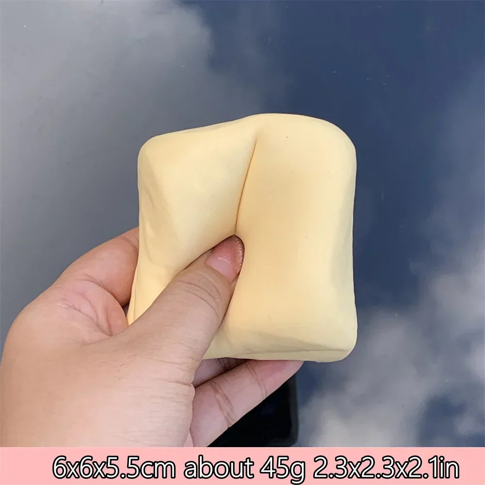 Slow-Rebound Squishy Bread Roll Toy