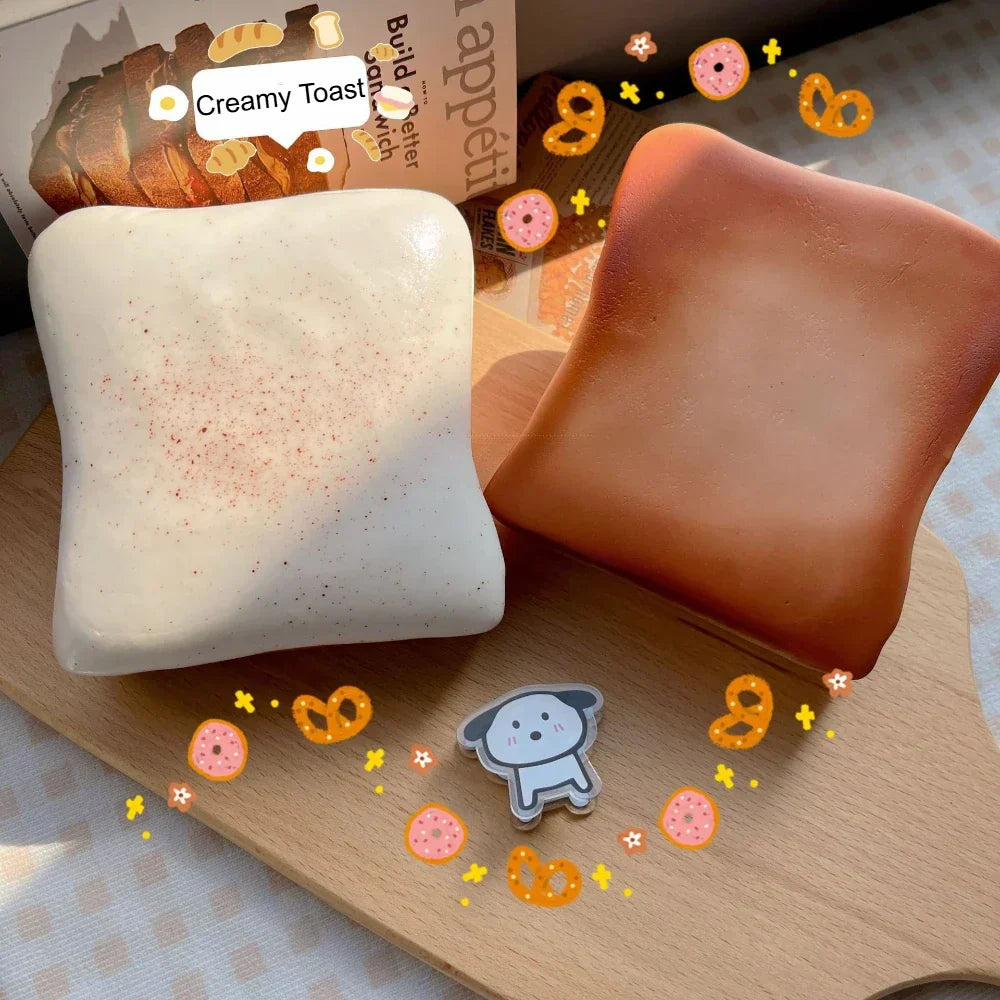 Slow Rise Squishy Stress Relief Toy - Soft Foam Dessert Design