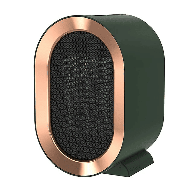 Portable Ceramic Space Heater with Antimicrobial Filter and Safety Features